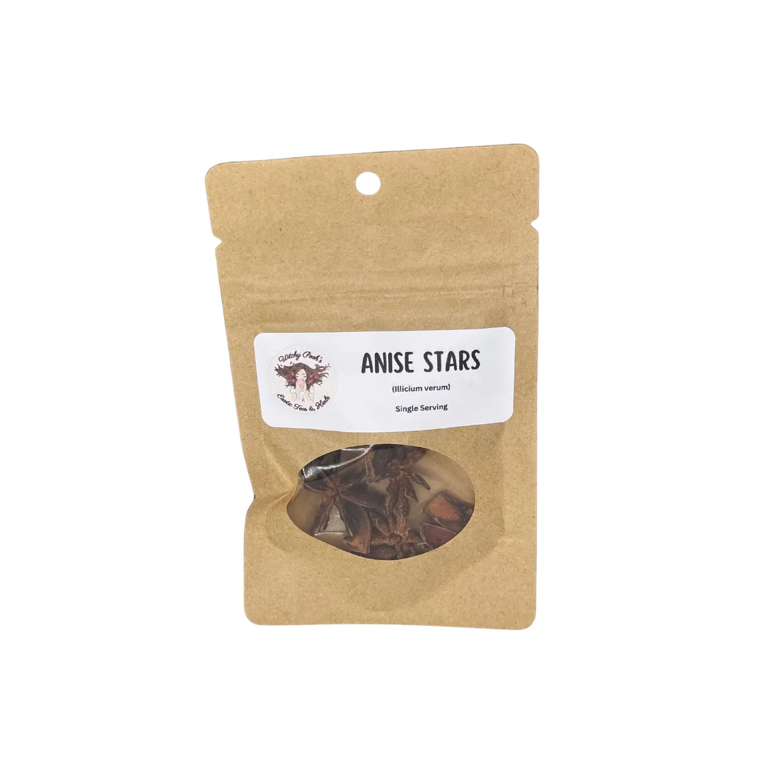 Anise Stars, Whole and Pieces Herb