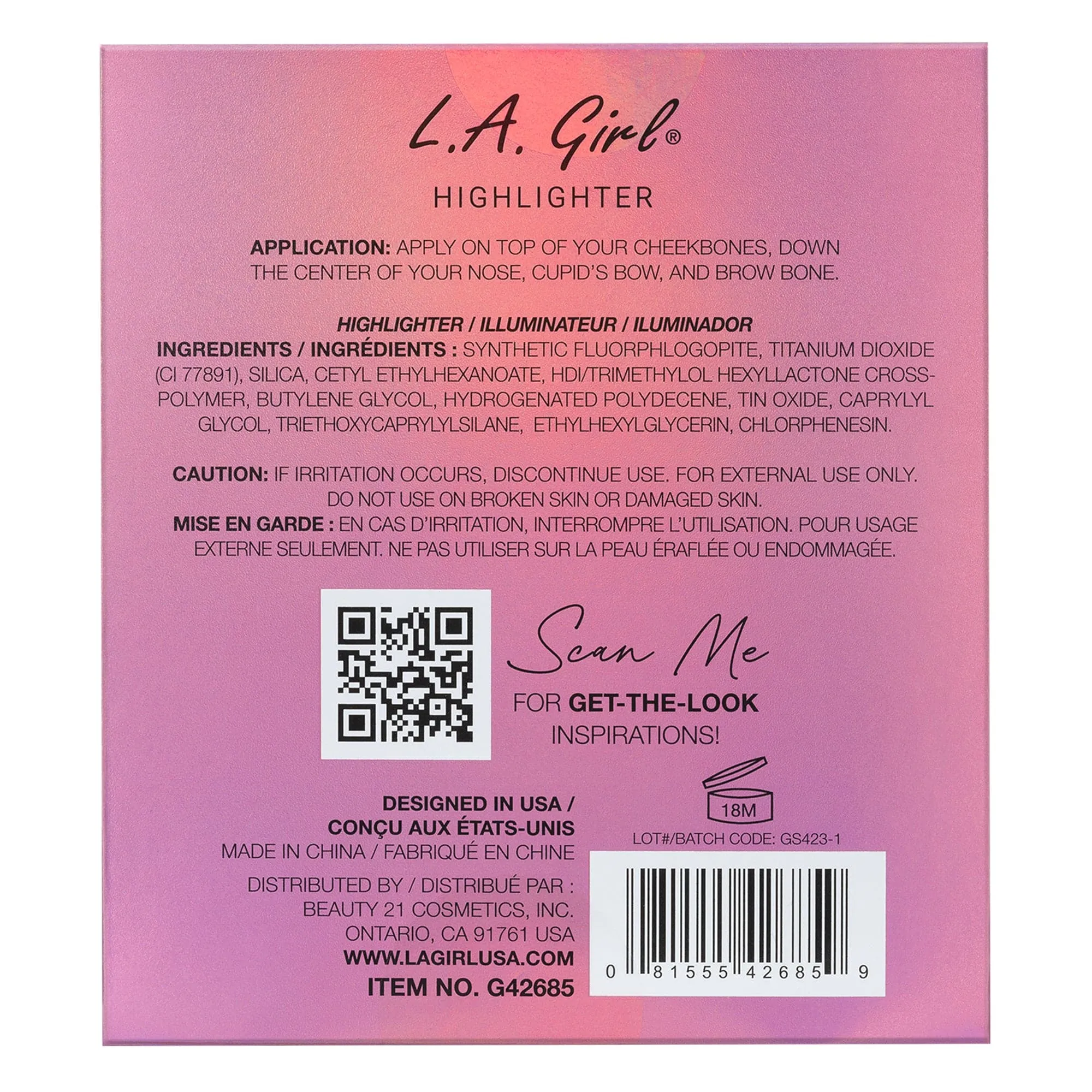 Beauphoria Iridescent Highlighter