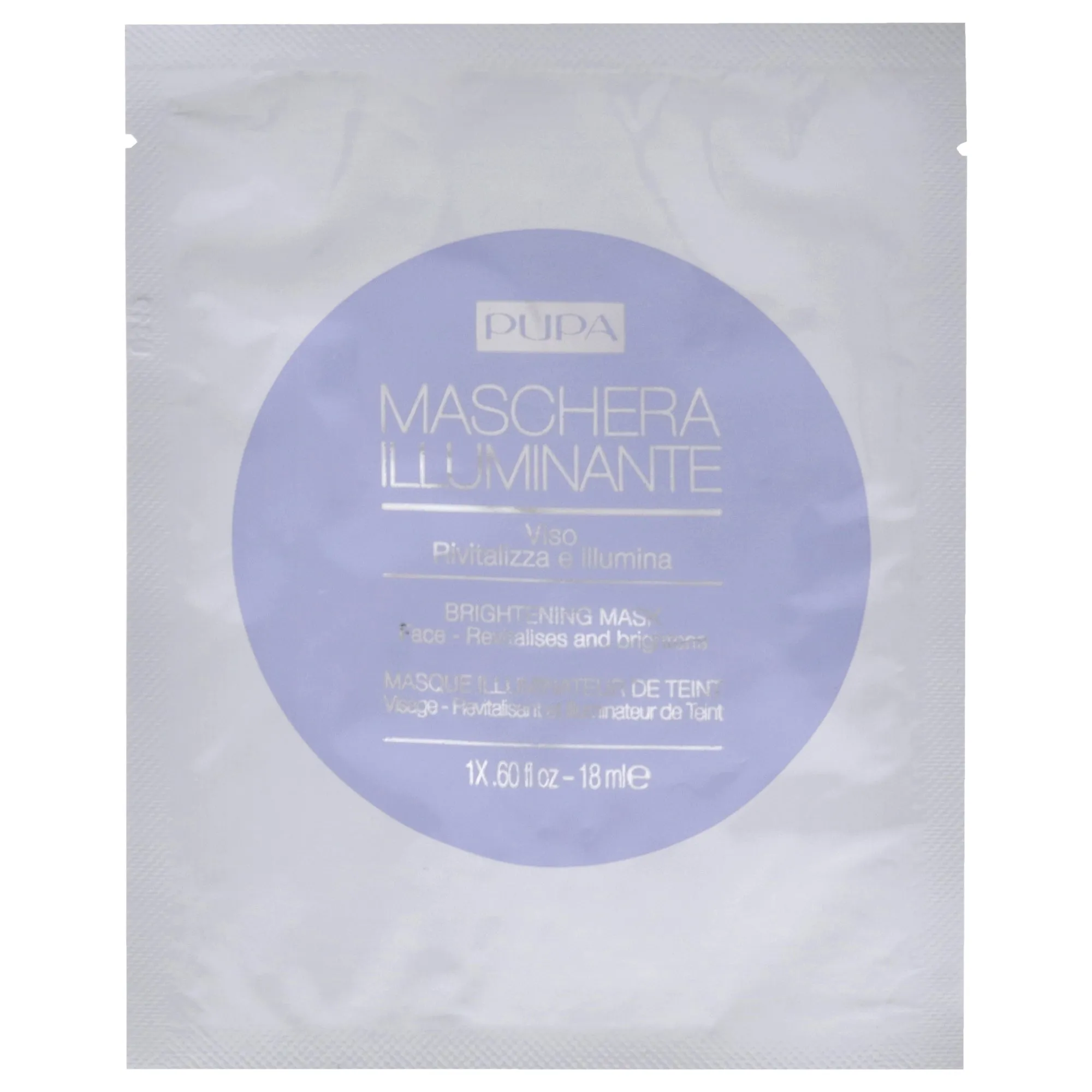 Brightening Face Mask by Pupa Milano for Unisex - 0.60 oz Mask