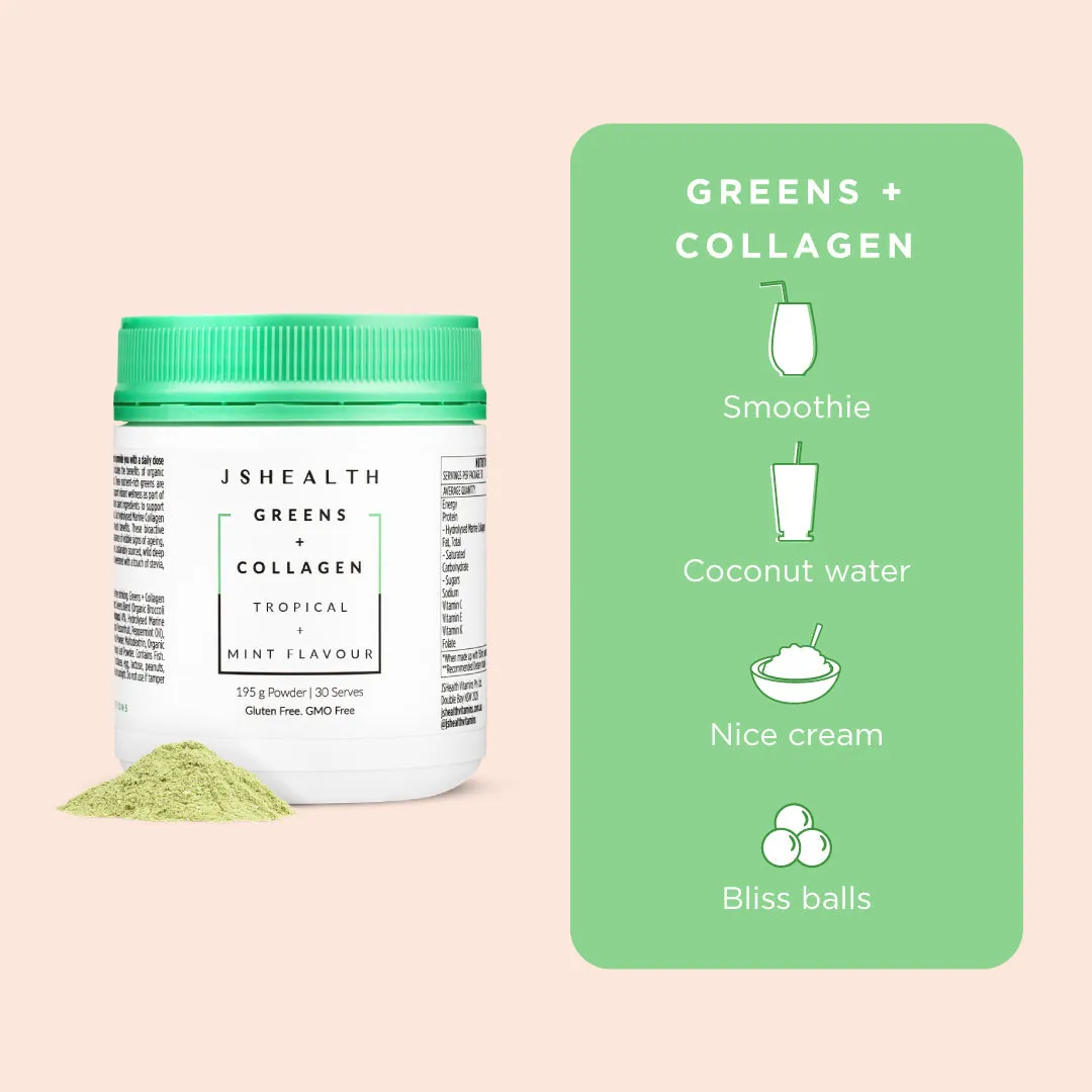 Greens   Collagen Formula - THREE MONTH SUPPLY