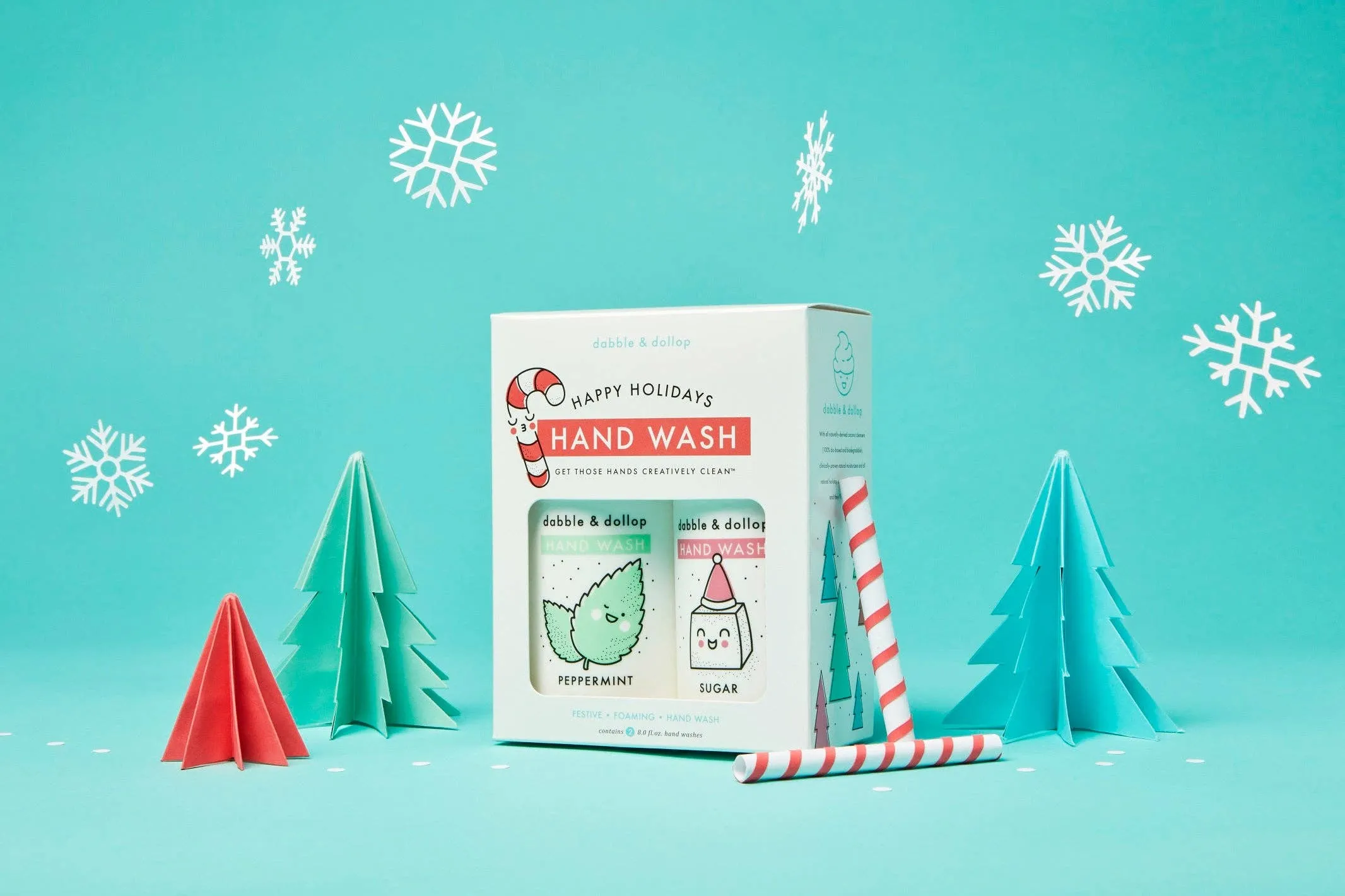 Happy Holidays Handwash Set