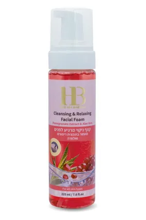 Health & Beauty Cleansing & Relaxing facial foam with Vitamin A E