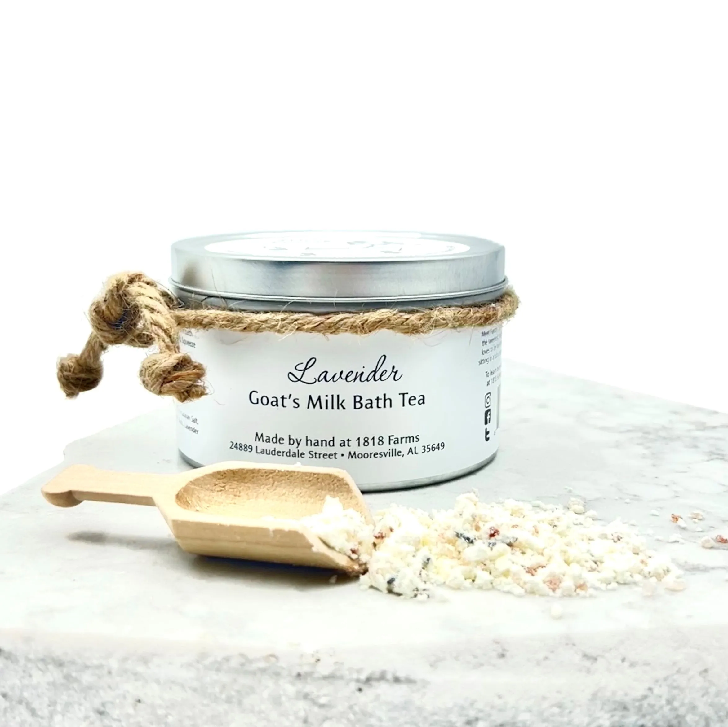 Lavender Goat's Milk Bath Tea Tin