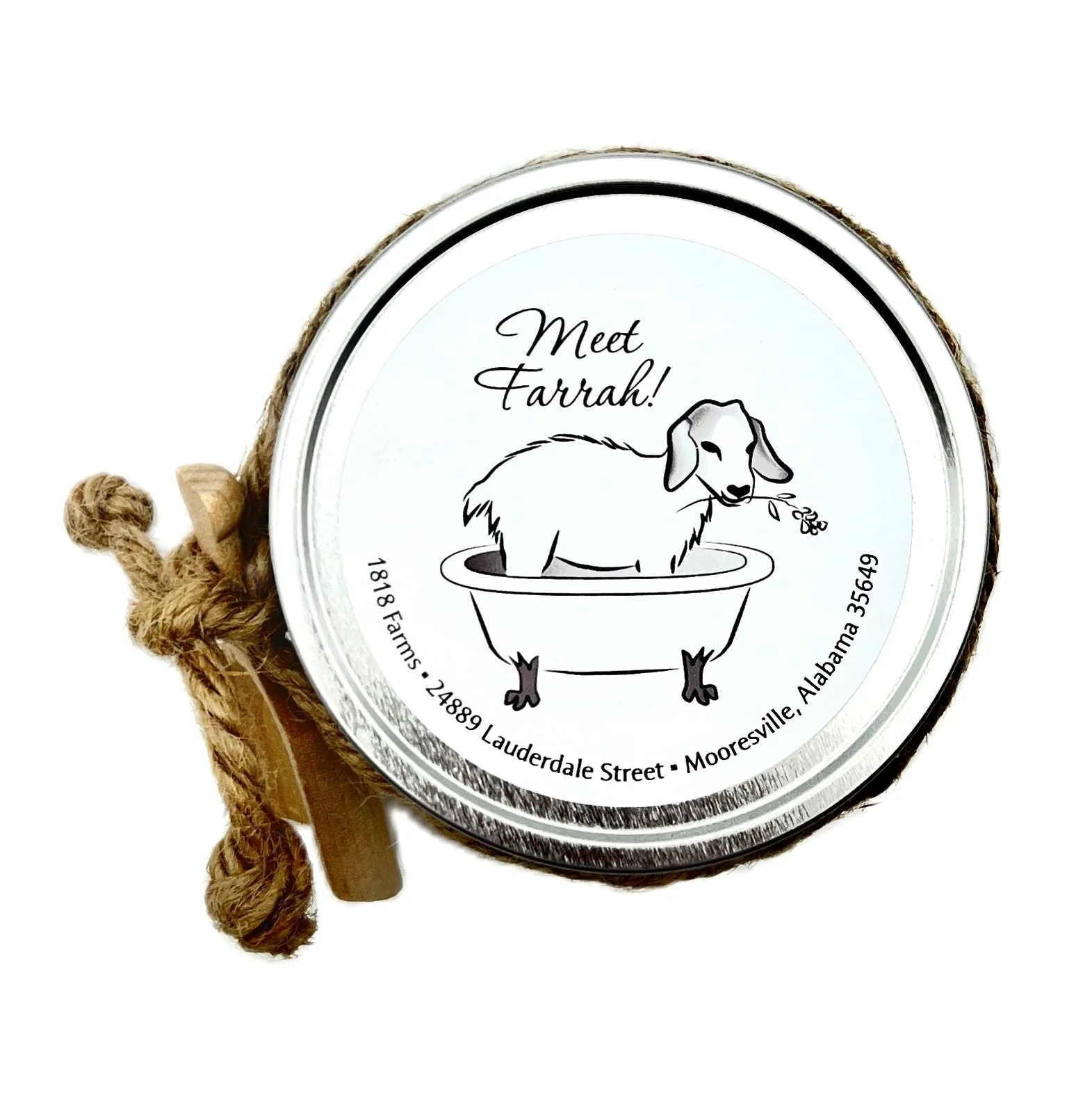 Lavender Goat's Milk Bath Tea Tin