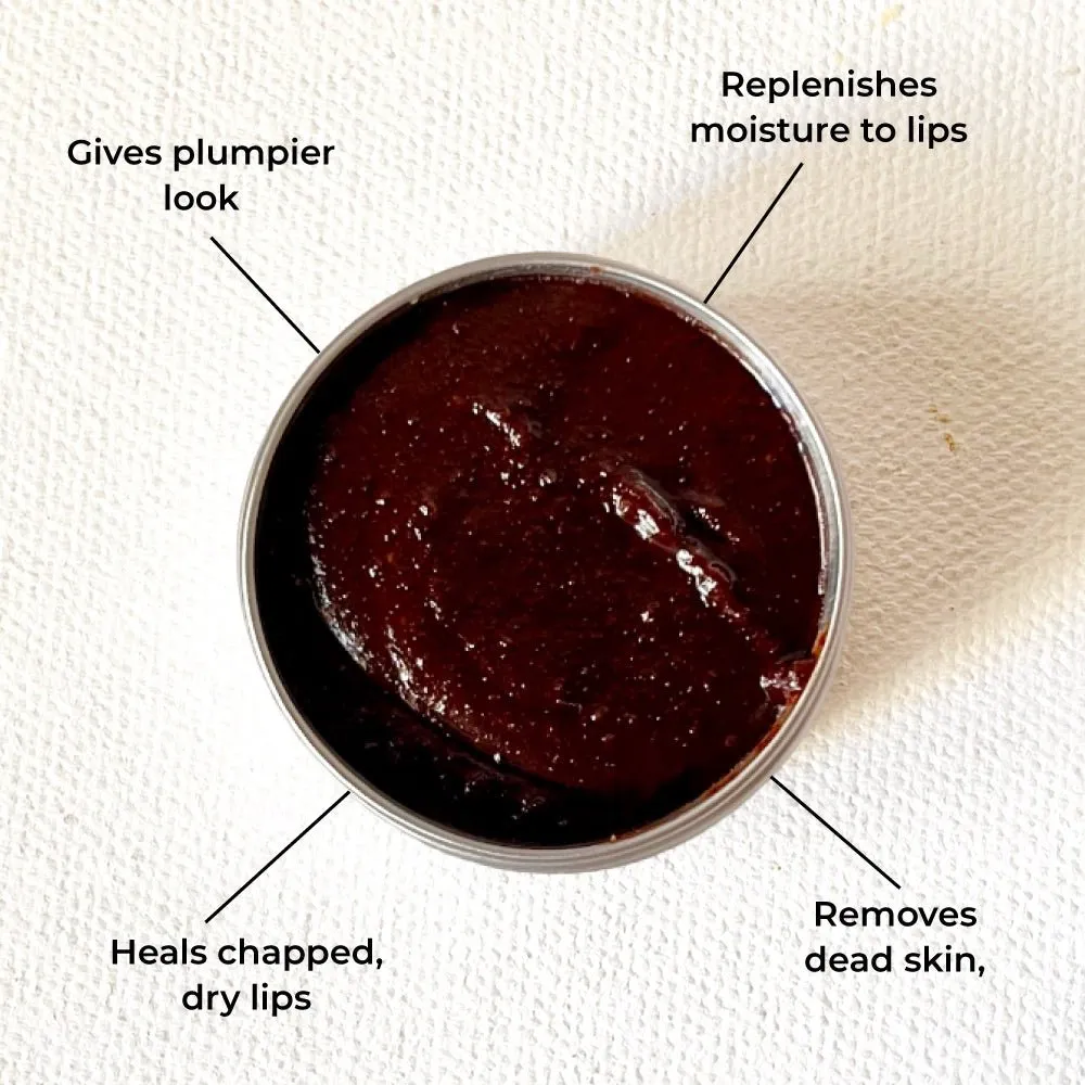 Lips Best Friends Pack- Moringa Lip Butter   Chocolate Lip Scrub