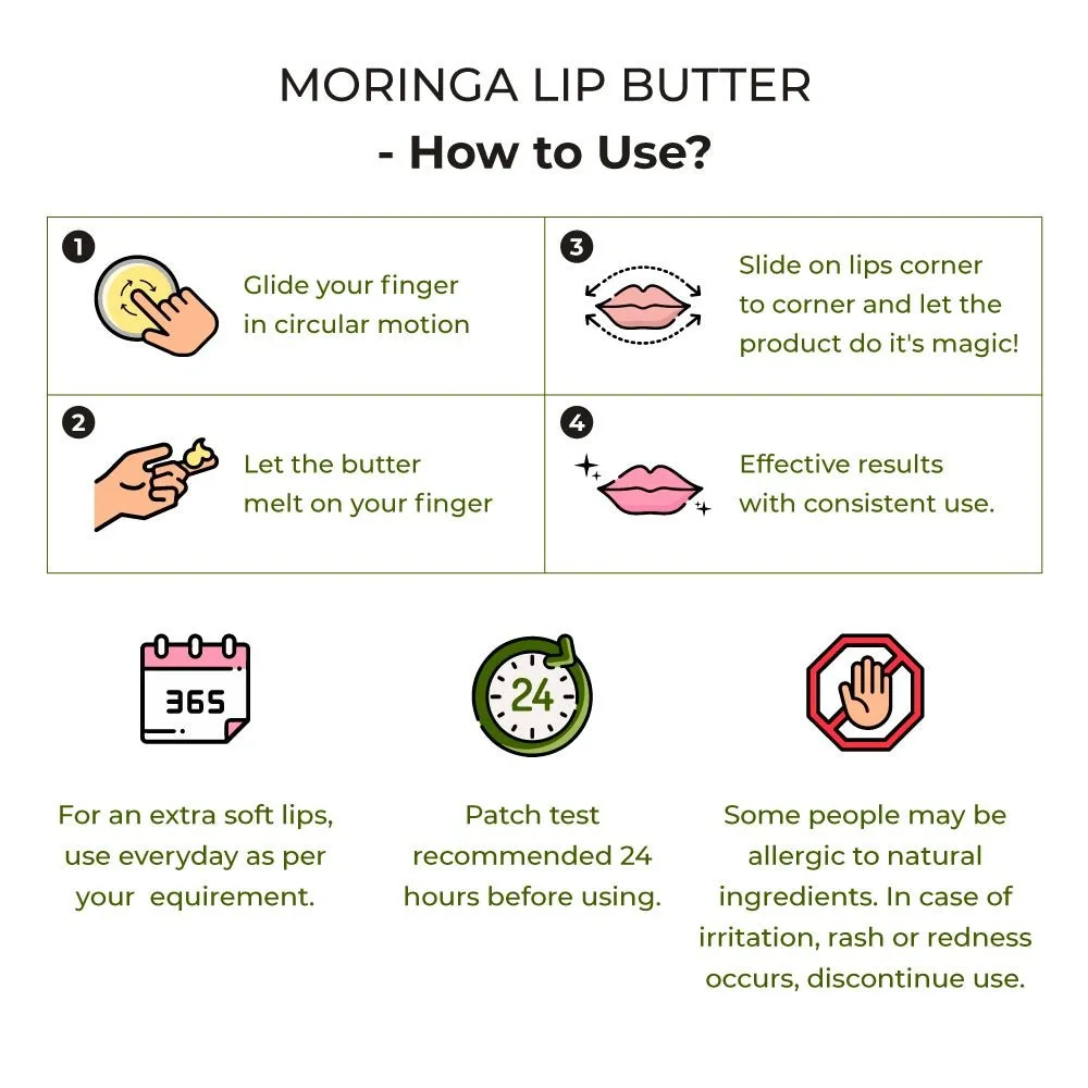 Lips Best Friends Pack- Moringa Lip Butter   Chocolate Lip Scrub