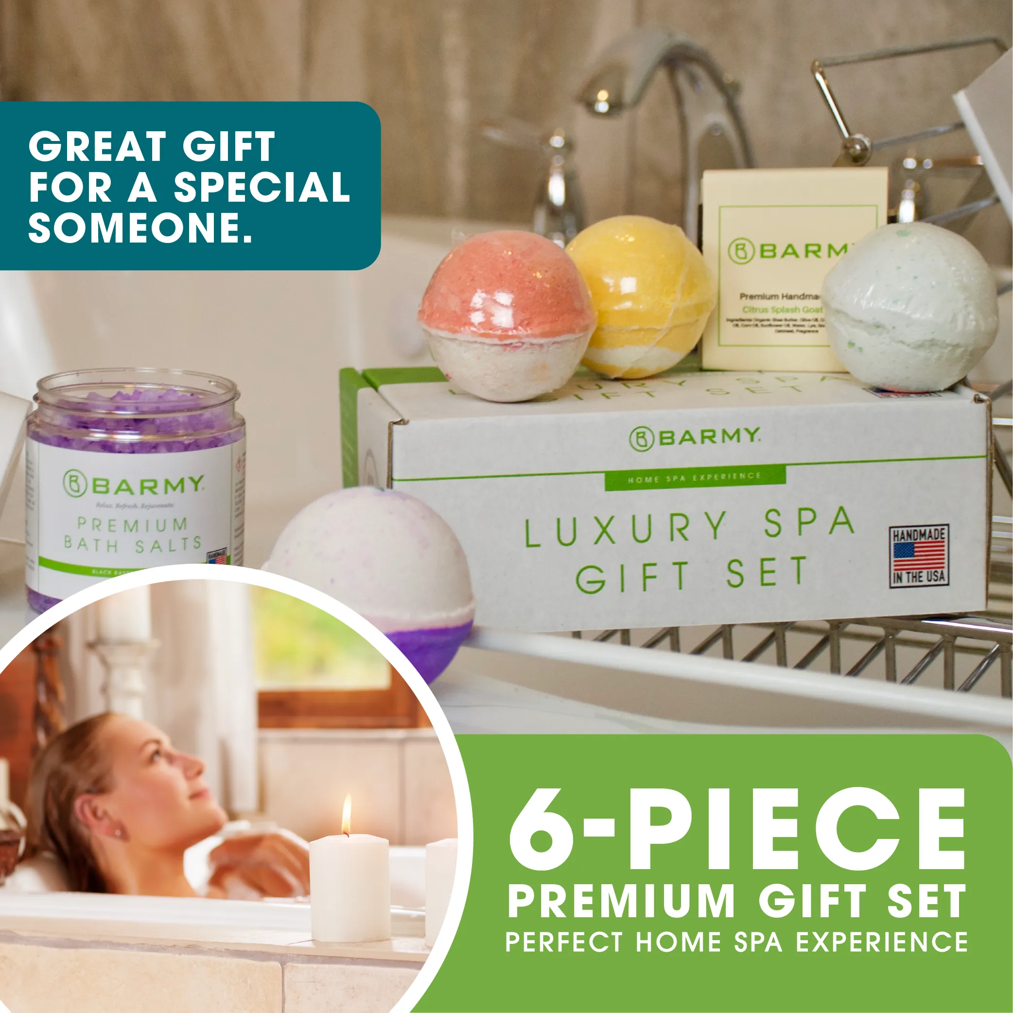 Luxury Spa Gift Set - Handmade in USA