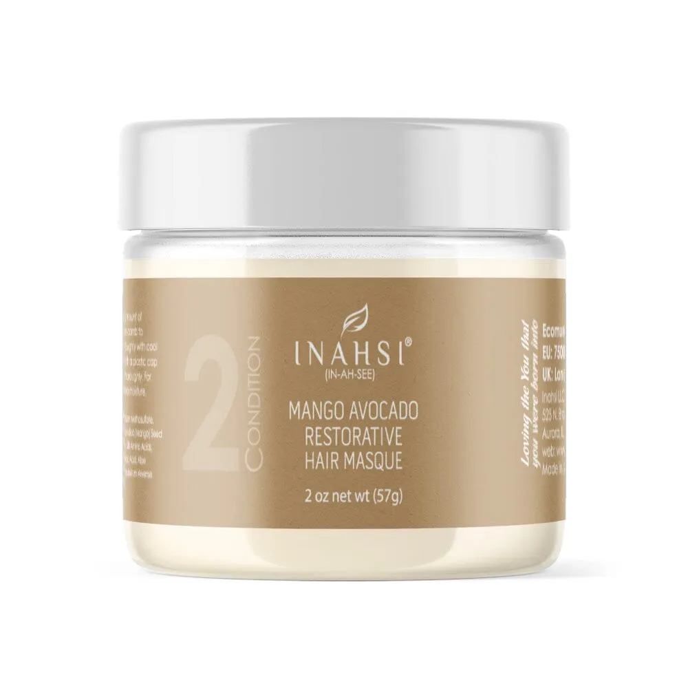 Mango Avocado Restorative Hair Masque Deep Conditioner- Salon Pro