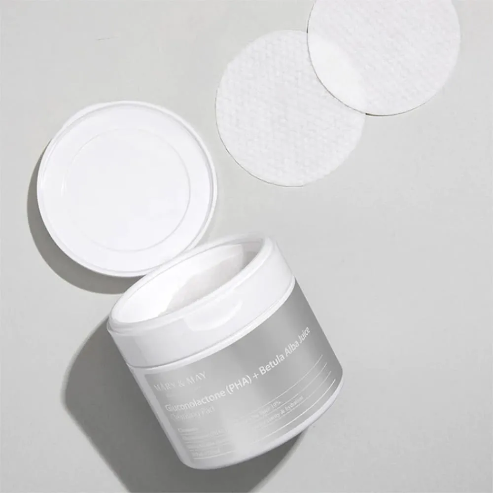 Mary&May Gluconolactone (PHA) Betula Alba Juice Cleansing Pad