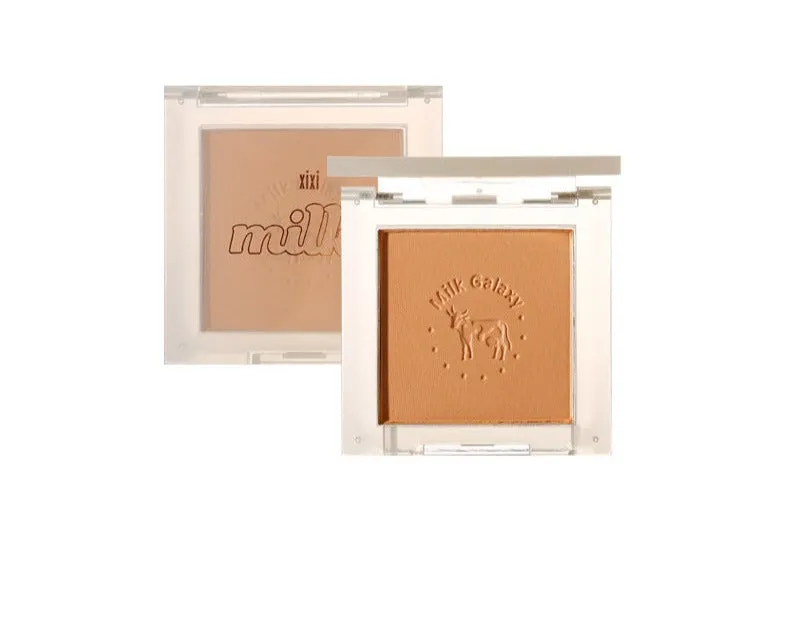 Milk Galaxy Soft Mist Blush Compact and Portable Natural Affordable Single Color Brightening Blush Purple