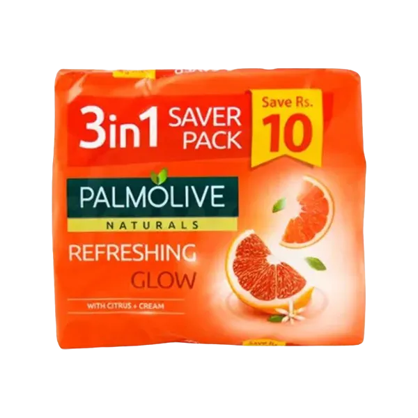 PALMOLIVE REFRESHING GLOW SOAP 3IN1 98G