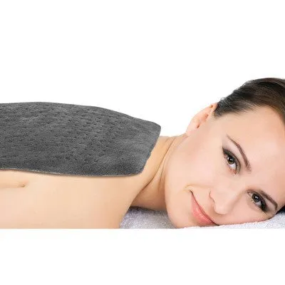 Pure Enrichment PureRelief Deluxe Heating Pad - 12" x 24" - Gray