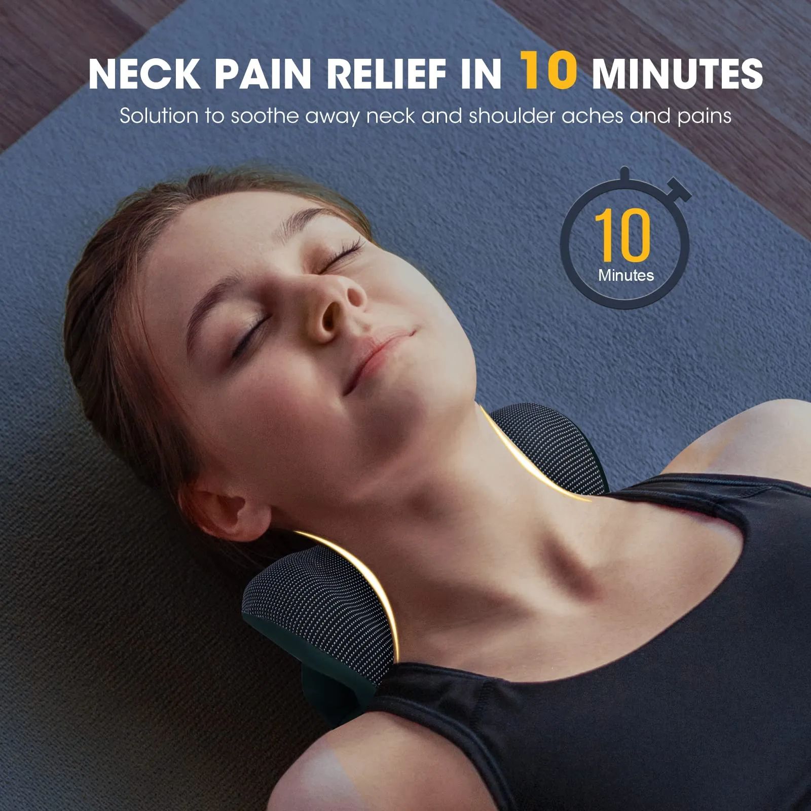 ZAMAT Neck and Shoulder Relaxer with Magnetic Therapy for Pain Relief Small